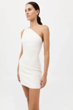 Twisted Linen Mini Dress -|St. Agni Best Sale