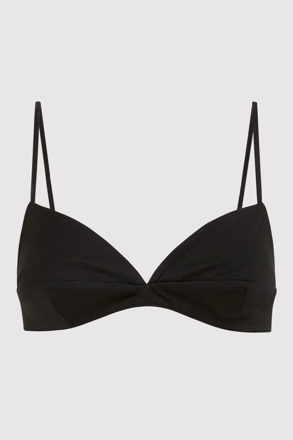 Utilitarian Bralette - Black|St. Agni Sale
