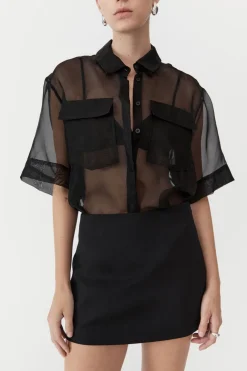 Utilitarian Pocket Mini Skirt -|St. Agni New