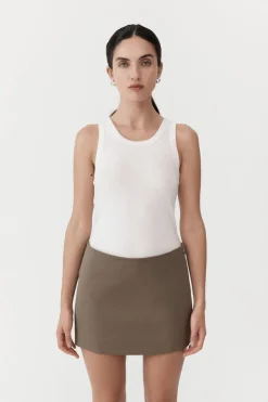 Utilitarian Pocket Mini Skirt -|St. Agni Best