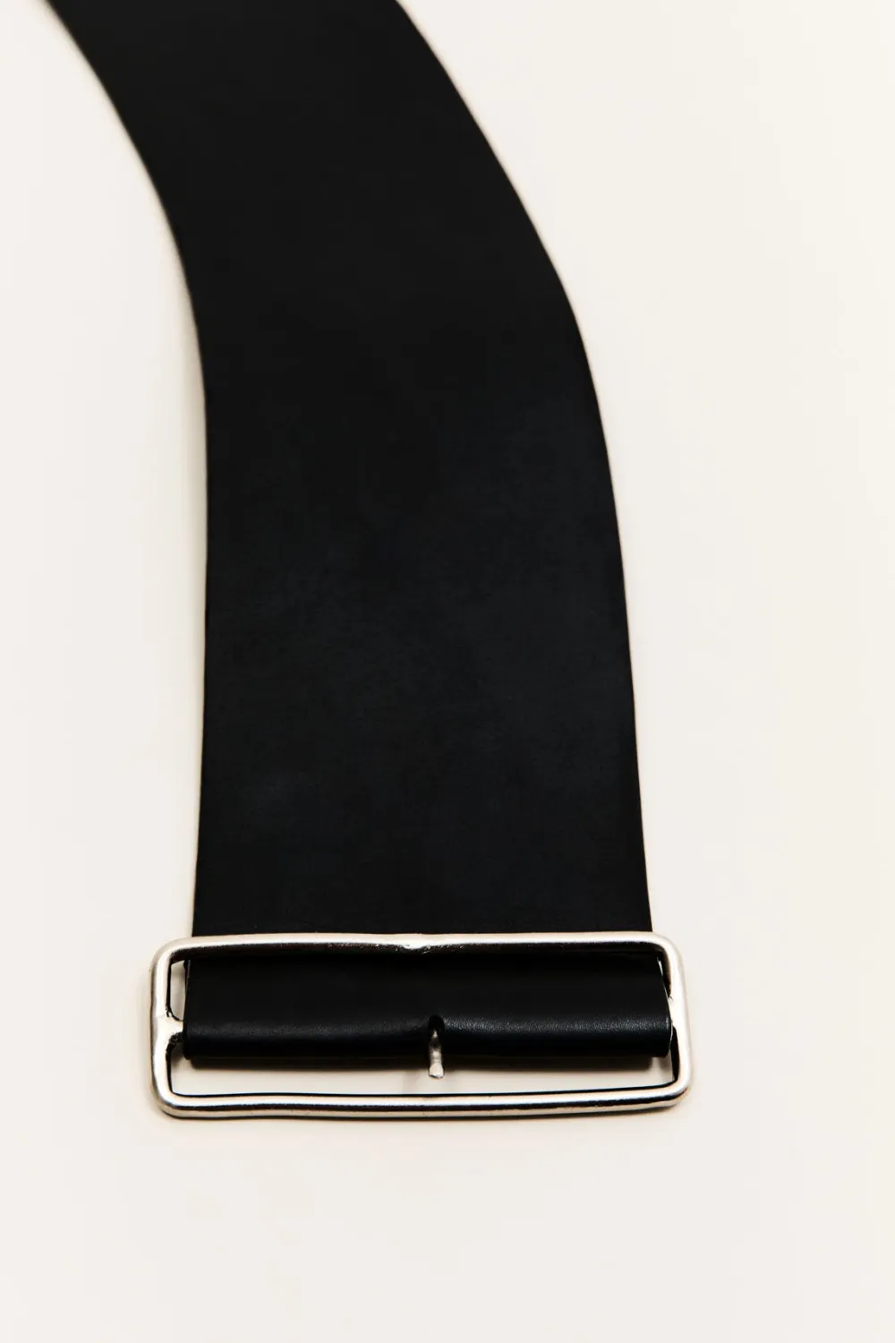 Wide Belt - Black|St. Agni Cheap