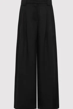Wide Leg Pleat Pants -|St. Agni Cheap