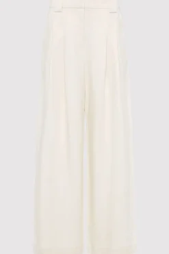 Wide Leg Pleat Pants -|St. Agni Store