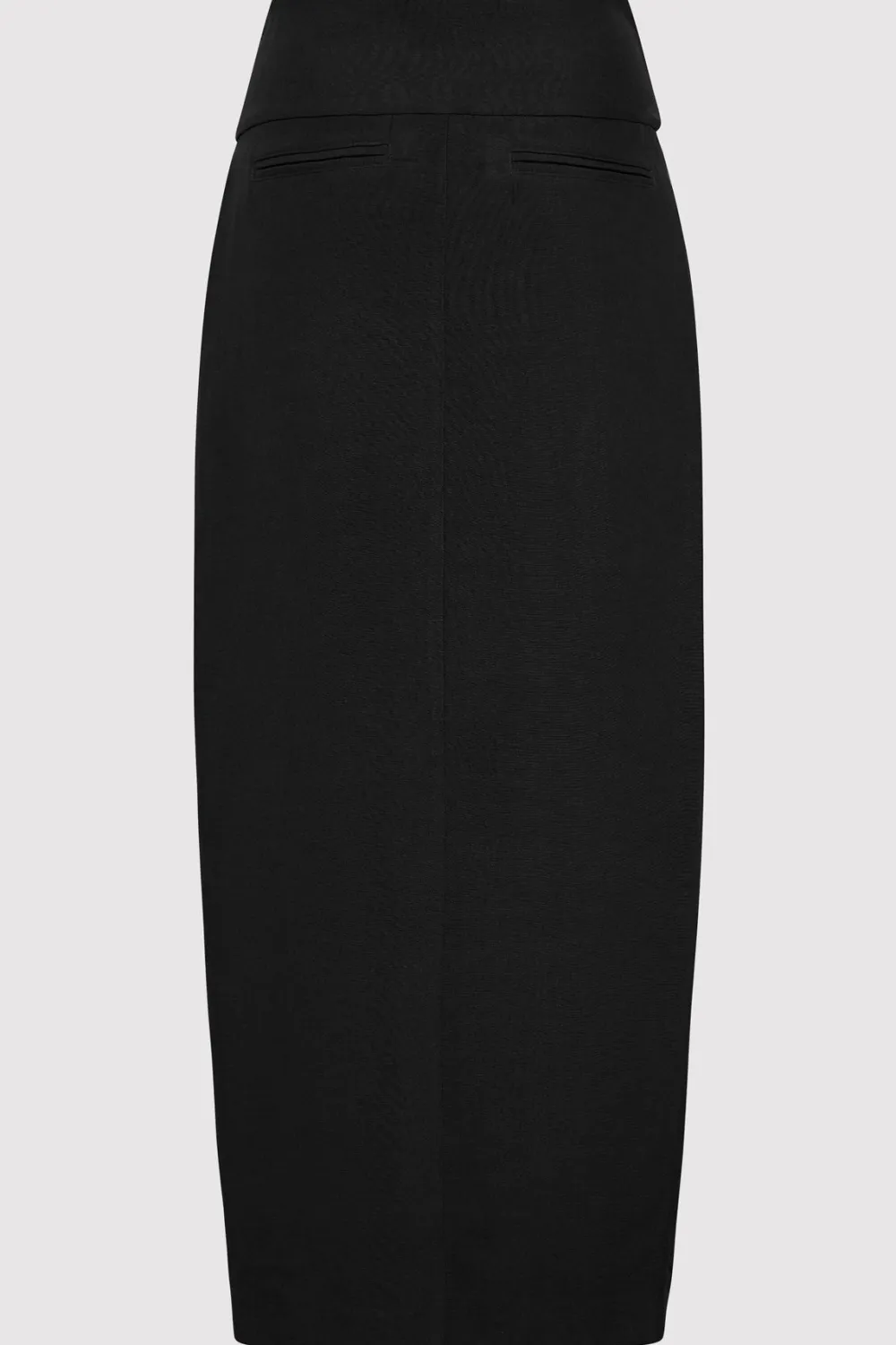 Wide Waistband Column Skirt -|St. Agni Shop