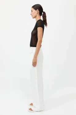 Wide Waistband Pants -|St. Agni Best Sale