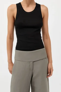Wide Waistband Pants -|St. Agni Cheap