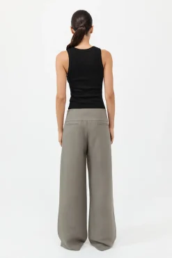 Wide Waistband Pants -|St. Agni Cheap