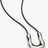 Wishbone Pendant - Black - By AGMES|St. Agni Cheap