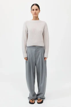 Wool Cashmere Blend Sweater -|St. Agni Best