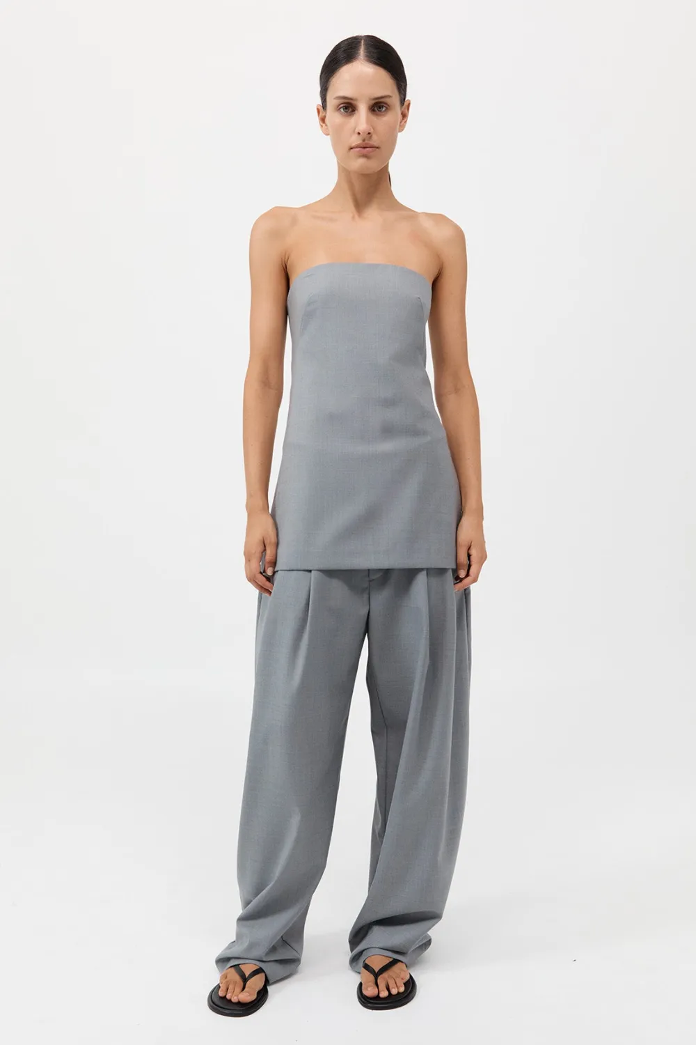 Wool Column Tunic -|St. Agni Flash Sale