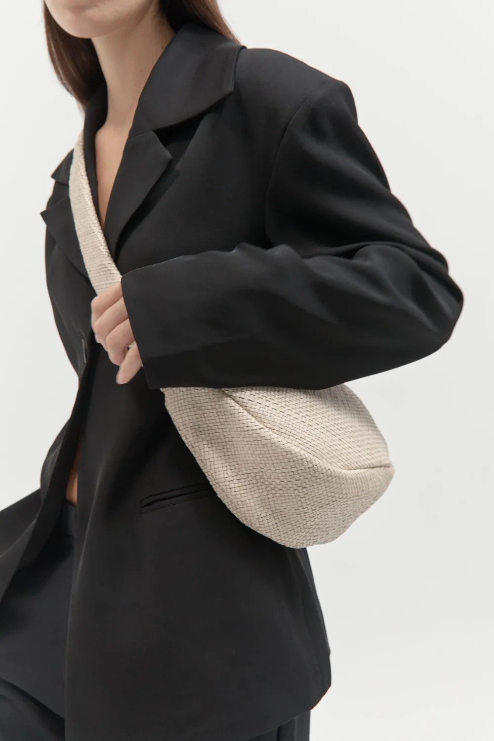 Woven Crescent Bag -|St. Agni Online