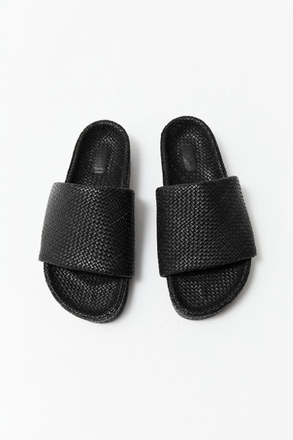 Woven Everyday Flatform Slide -|St. Agni Cheap