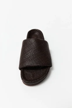 Woven Everyday Flatform Slide -|St. Agni Flash Sale