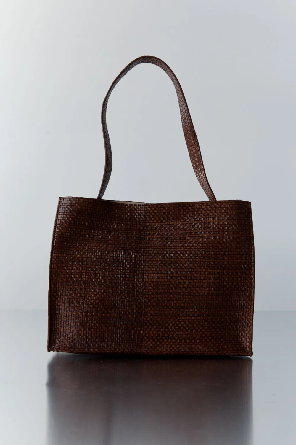 Woven Minimal Mini Tote -|St. Agni Sale