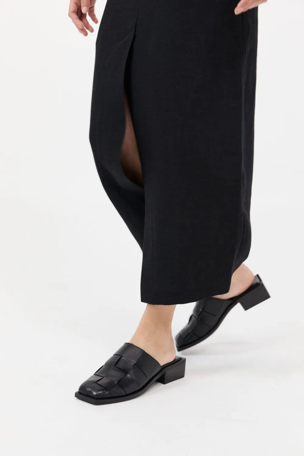 Woven Mules -|St. Agni Best Sale