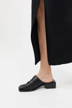 Woven Mules -|St. Agni Best Sale