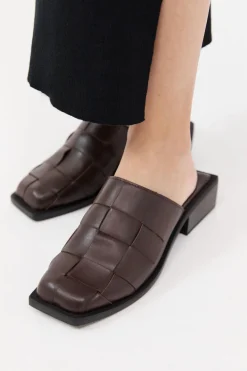 Woven Mules -|St. Agni Sale