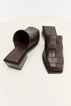 Woven Mules -|St. Agni Sale