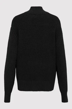 Zip Detail Cardigan -|St. Agni Clearance