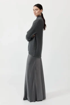 Zip Detail Cardigan -|St. Agni Hot