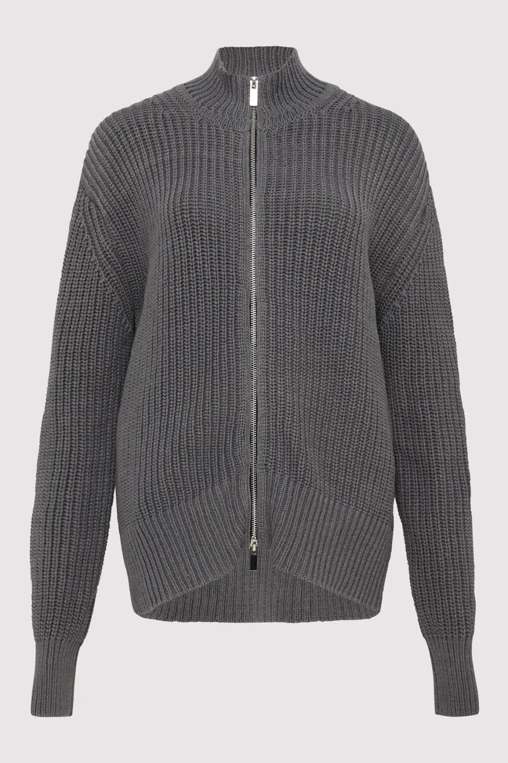 Zip Detail Cardigan -|St. Agni Hot